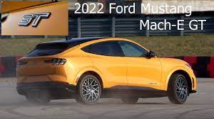 The report says it'll launch in 2022, corroborating an earlier statement in a ford job posting saying the. New 2022 Ford Mustang Mach E Gt Gt Performance Edition Interior Exterior Driving Presentation Youtube