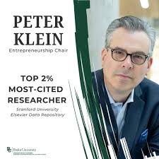 Our chair is better than your chair! #BaylorENT Chair Peter Klein has been  recognized for the second year in a row as one of the most-cited  researchers… in the world. Hoorah! Wahoo!