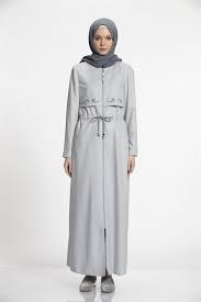 Nihan Tesettur Giyim 2018 Yazlik Pardesu Modelleri J2182 Acik Mavi Sifir Yaka Fermuarli Pardesu Modelleri Kapida Odeme Ucretsiz Kargo Ve Fashion Coat Raincoat