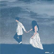 Love It S Like A Shooting Star More Like Fingers Crossed Closing Eyes And Wishing Cute Couple Drawings Romantic Art Art