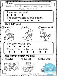 Free Reading Comprehension For Early Reader Reading Comprehension Reading Comprehension Activities Comprehension