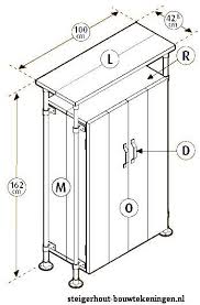 Bouwtekening Voor Een Kast Om Zelf Te Maken Bouwtekening Voor Een Kast Van Steigerbuizen En Steigerhout Ste Kast Maken Zelfgemaakte Meubels Kast Zelf Maken