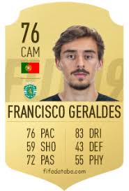 Francisco geraldes statistics played in rio ave. Francisco Geraldes Fifa 19