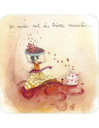 Anne Sophie Rutsaertcarte D Anniversaire Tresors Accumules Carte Joyeux Anniversaire Carte Anniversaire Carte Postale