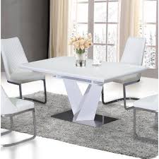 Orren Ellis Culpepper Extendable Dining Table Wayfair Dining Room Design Modern Dining Table In Kitchen Modern Dining Table
