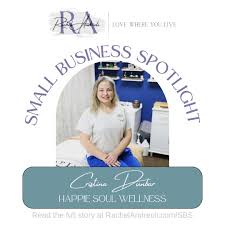 Today's Small Business Spotlight is @happiesoulwellness. Cristina offers  specialized treatments to promote mental clarity and physical wellness,  Check out the full story The Sentinel Newspaper or rachelandreoli.com/sbs  Have a small business in