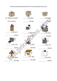 Preposition Worksheet In On Under Near For Grade Prepositions Of Place Worksheets Chesterudell In 2020 Prepositions Preposition Worksheets Worksheets