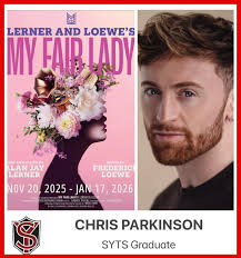 Congratulations to #sytsgraduate @chrisjparkinson who will be playing  Zoltan Karpathy in My Fair Lady @millatsonning in their last show of the  year #myfairlady #musical #theatre #millatsonning #syts