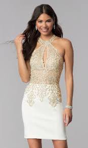 Jvn By Jovani Jo Jvnx53179 Dress Off White Jvn By Jovani Dresses Homecoming Dress Homecomingdress Jovani Dresses Homecoming Dresses White Homecoming Dresses