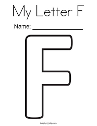 More 100 coloring pages from numbers, alphabet, letters coloring pages category. My Letter F Coloring Page Letter F Books Letter F Coloring Page Letter F