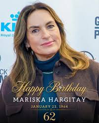 Happy Birthday to Mariska Hargitay. She turns 62 ❤️ An Emmy Award winner, a  dedicated philanthropist, and a cultural icon. She has over two decades of  excellence and empathy.
