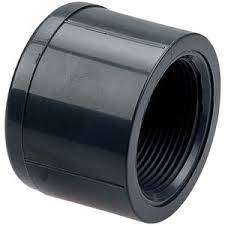 2-1/2" F-NPT PVC Threaded Pipe Cap | Fastenal