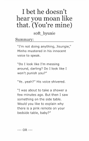 Christina🦋 SAW LOUIS on X: ✨Minsung Oneshot Alert! ✨ I bet he doesnt  hear you moan like that (Youre mine) ~soft_hyunie on AO3 Tags: minsung  StrayKids KPOP Canon Complaint, Porn with a