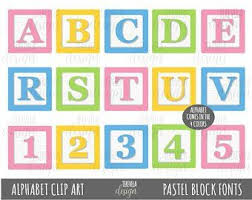 Etsy El Lugar Para Comprar Y Vender Todo Lo Que Esta Hecho A Mano Letters For Kids Kids Blocks Clip Art