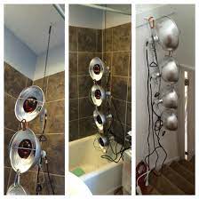 Since edward already uses the philips hue system for his home's lighting, he wanted to bring his therapy light into that ecosystem. Diy Potable Hanging Sauna 3 4 300 Watt Lamps With Infrared Bulbs Connected To A Circuit Breaker Power Strip Sauna Diy Infrared Sauna Red Light Therapy
