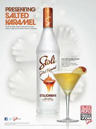 It's the best of both worlds! Stoli Salted Karamel Vodka The Geeky Hostess