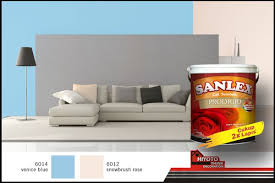 Agar suasana sebuah rumah makin Indahnya Paduan Venice Blue Snowbrush Rose Untuk Desain Interior Ruang Tamu Di Rumah Biru Yang Tenang Dan Sejuk Warna Cat Kamar Tidur Warna Desain Interior