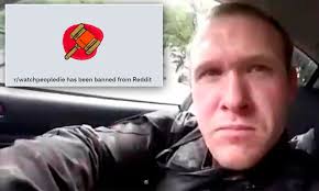 It is unclear what the mural said. Reddit Bans Watch People Die Forum Which Contained Murder Videos After New Zealand Mosques Attack Daily Mail Online