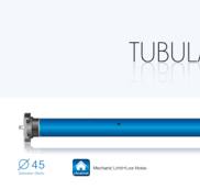 Standard tubular motor for Blinds, shades and medium projectors 30NM- 4  wires
