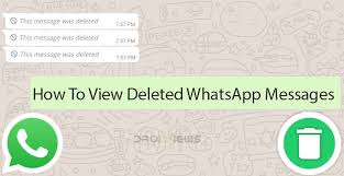 Jun 15, 2021 · to get to the deleted messages you have to connect with a usb cable, select the type of data you want to recover (photos, messages or any other) and follow the instructions that the program guides. How To View Deleted Whatsapp Messages Droidviews