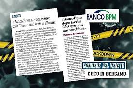 Tutte le informazioni a portata di mano con pochi click. Banco Bpm Ancora Chiuse 250 Filiali Sindacati In Allarme First Cisl