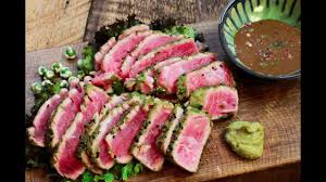 Plain greek yogurt, lemon juice, black pepper, salt, cucumber and 2 more. Melt In Your Mouth Wasabi Seared Tuna Asian Caucasian Food Blog
