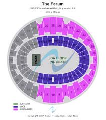 The Forum Ca Seating Chart