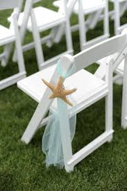 The day is all about you, so make it yours. 2014 Pale Blue Gauze Beach Wedding Chair Decor Starfish Beach Wedding Chair Matrimonio In Spiaggia Matrimonio Decorazioni