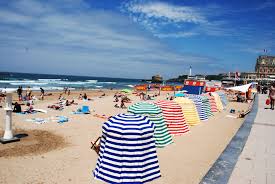 La Grande Plage Biarritz Jpg 3 872 2 592 Pixels Biarritz Surf Camp Adventure Camping