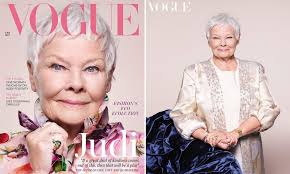 It feels as though i'm being granted an audience with the queen. Dame Judi Dench 85 Looks Radiant In British Vogue As She Becomes Fashion Bible S Oldest Cover Star Daily Mail Online