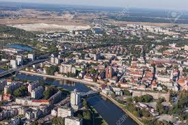 Wskutek tego temperatura wyniesie, przeciętnie około 21°c. Aerial View Of Opole City In Poland Stock Photo Picture And Royalty Free Image Image 36259536