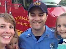 Norman firefighter who beat cancer dies in rock climbing accident