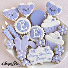 Send a personalized card with your cookie delivery. Birthday Party Custom Sugar Cookies Decorated In Royal Icing For Kids Or Adult Parties In Frederick Md Maryland Sugar Dot Cookies Offering The Best Cookie Decorating And Baking