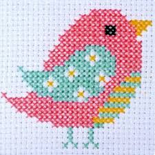 Cross stitch and embroidery patterns to download come in a range of beautiful styles. Cottontail Crafts Bird An Anchor Cross Stitch 1st Kit From Cottontail Crafts