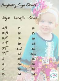 Size Chart For Mayberry Dress Loads At 8 Pm Cst
