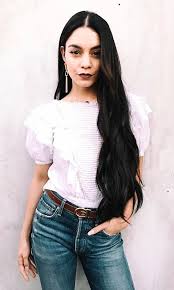 Celebrity Long Hair Inspiration Vanessa Hudgens Cabelo Cabelo Preto Cabelo Comprido