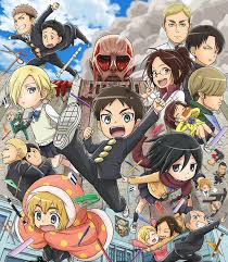 A todo el mundo le gustan las parodias, sobretodo si son tan absurdas como ésta. Attack On Titan Junior High Tv Anime News Network