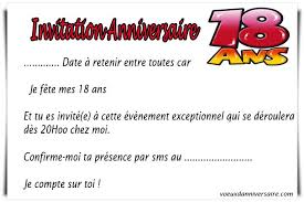 Bien que j'aime pas pour mes 18 ans, je t'invite à ma soirée. Carte Invitation Anniversaire 18 Ans Invitation Anniversaire