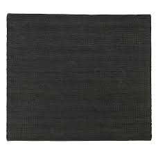 Ähnlich wie bei möbeln oder dekor verleihen sie ihrem lieblingszimmer mit. House Doctor Teppich Hempi Schwarz 180x180 Cm Online Kaufen Emil Paula