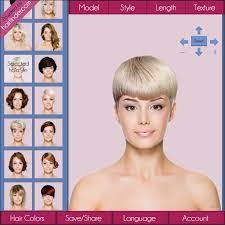 In this category you can also find hairstyle, real haircuts, simulation, makeover. Hair Simulation Free App To Test Haircuts And Hair Colors