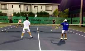 「テニス　ボレー練習」の画像検索結果