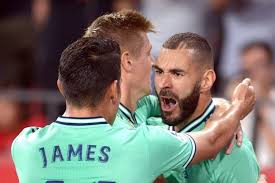 Sevilla opened the scoring after 22. Hasil Sevilla Vs Real Madrid Benzema Cetak Gol Los Blancos Menang Halaman All Kompas Com