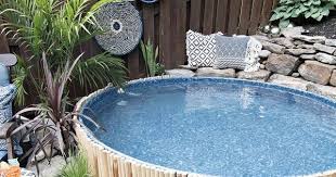 Our New Stock Tank Swimming Pool In Our Sloped Yard Cuckoo4design Tank Swimming Pool Diy Swimming Pool Stock Tank Swimming Pool