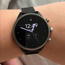 A$39.00 18 mm navy silicone strap add strap to bag. Buy Fossil Sport Smartwatch 41mm Up To 61 Off