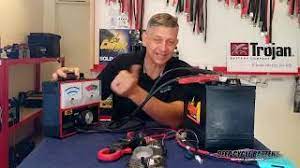 One is by using a hydrometer, and the other is by using a multimeter or a voltmeter. How To Test Golf Cart Batteries Troubleshooting Batteries Youtube