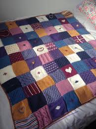 Chunky knitted blankets free patterns. Free Knitting Patterns Patchwork Blanket Page 1 Line 17qq Com