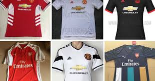 However, in 2015, adidas signed up to become man united's new kit manufacturer in a world record. Premier League 2015 16 Kit Leaks Will Arsenal Man United And Liverpool Be Wearing These Shirts Mirror Online