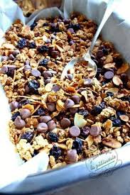 Granola Au Chocolat Pour Le Petit Dejeuner Granola Au Chocolat Recette Granola Maison Recette Muesli Maison