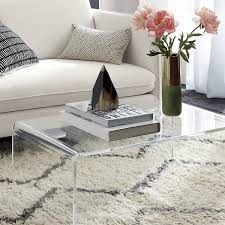 Peekaboo Acrylic Coffee Table Reviews Cb2 In 2020 Acrylic Coffee Table Coffee Table Acrylic Furniture