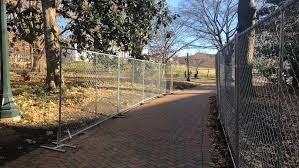 Capitol police called for permanent fencing around the capitol building days after she said that the department failed in its efforts to protect the sprawling complex on jan. Fences Security Screenings Set Up Around Capitol Grounds Ahead Of Monday S Rally Wset